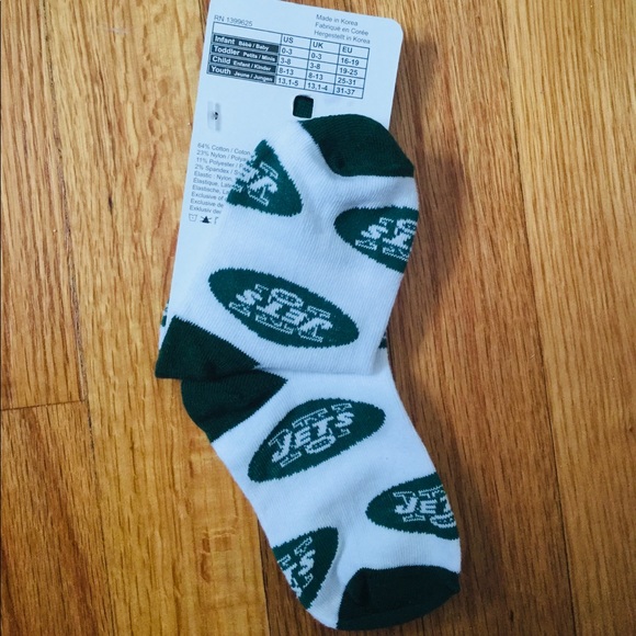 JETS Team Child Socks | 8-13 NWT - Picture 3 of 3